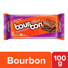 BRITANNIA BOURBORN CHOCOLATE CREAMY 100G